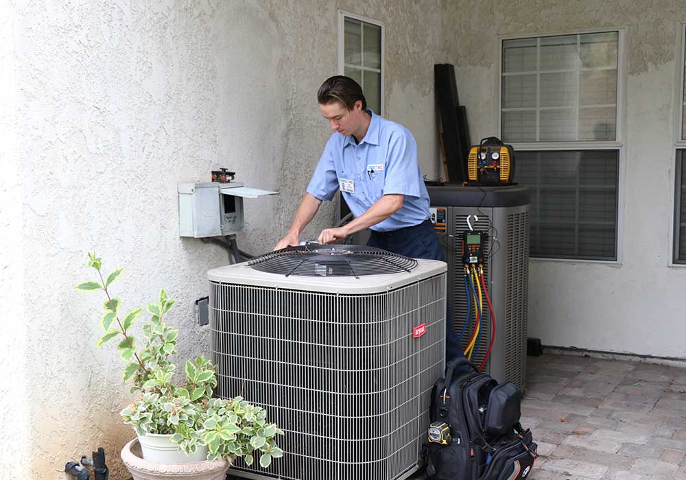 Central air store conditioner filter